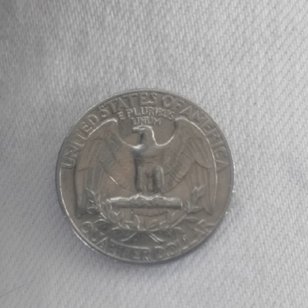 Silver Quarter Dollar Coin